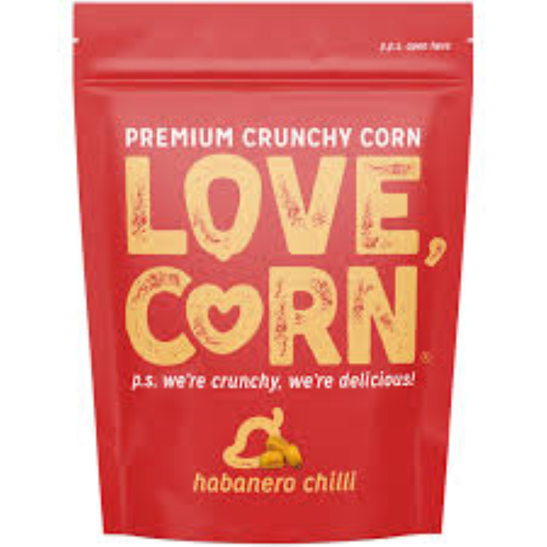 LOVE CORN HABANERO CHILLI 115G